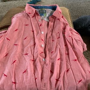 Pac sun medium dinosaur button up